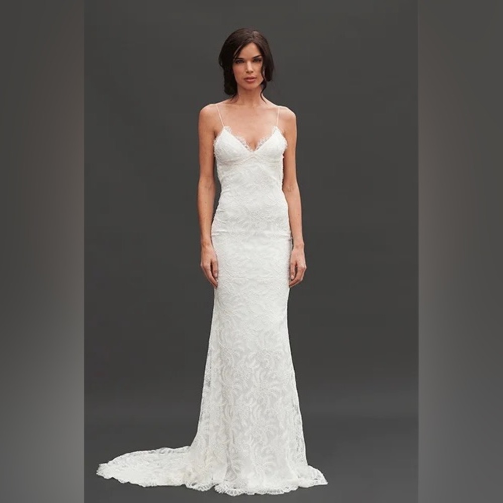 Katie May White Lace Wedding Dress - Picture 7 of 16